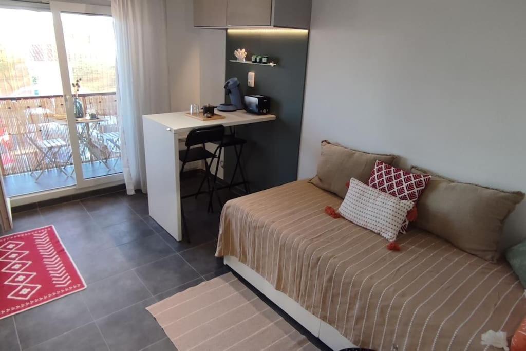 Caducee Studio Climatise Balcon Ensoleille Parking Nord Montpellier Grabels Kültér fotó
